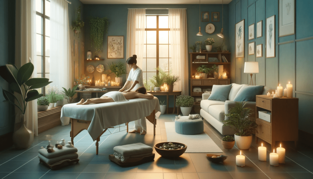 홈 스웨디시 마사지